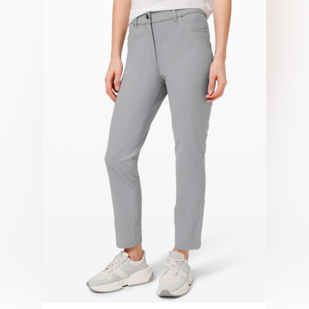 Lululemon City Sleek 5-Pocket 7/8 Pants – Rhino Grey